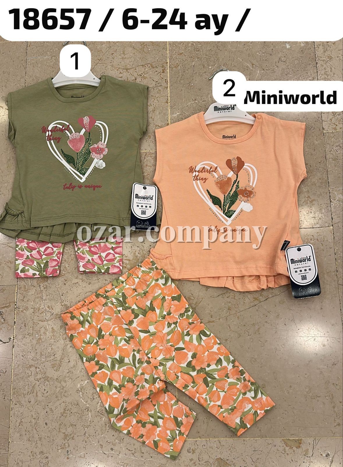 Костюм Для Девочки Miniworld (6-12-18-24мес.)