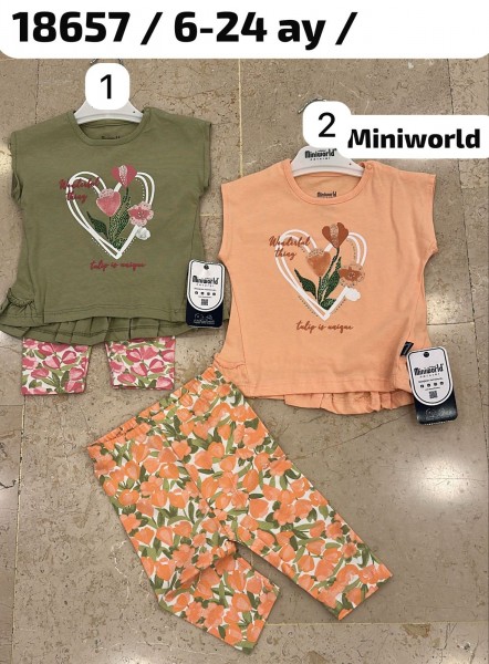 Костюм Для Девочки Miniworld (6-12-18-24мес.)