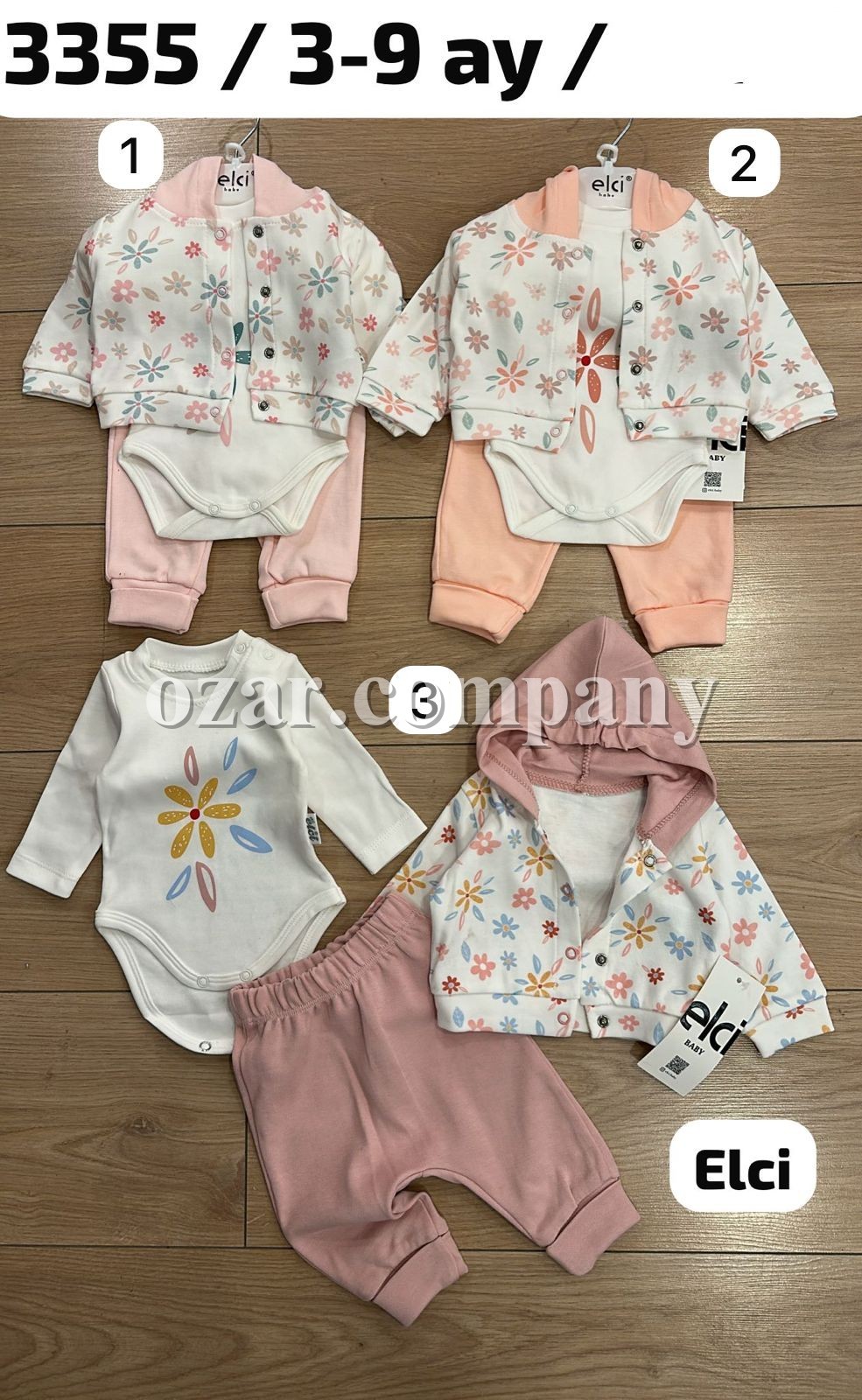 Комплект Для Девочки Elci (3-6-9мес.)