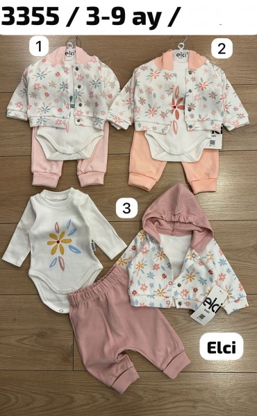 Комплект Для Девочки Elci (3-6-9мес.)