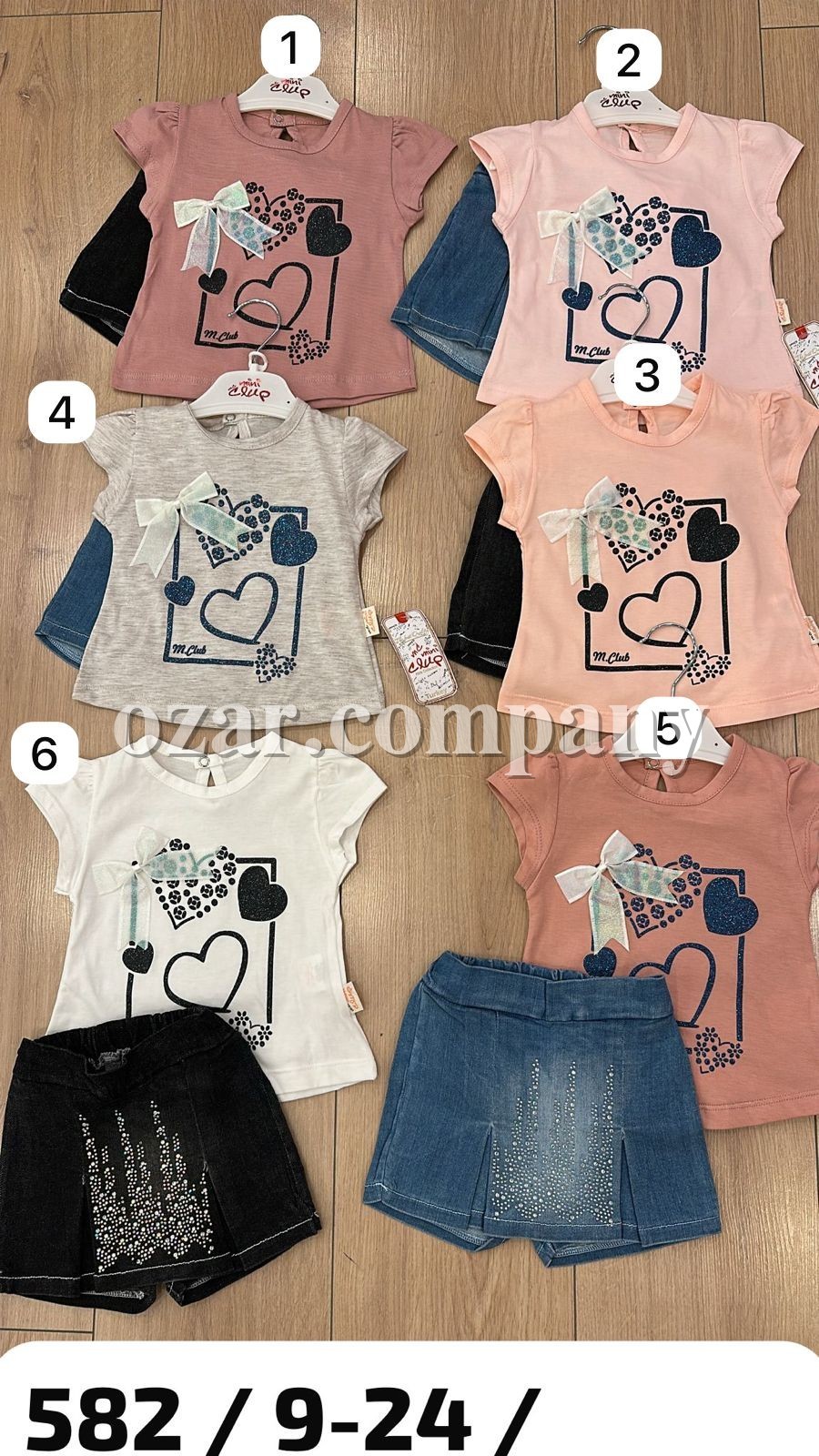 Костюм Для Девочки Mini Clup (9-12-18-24мес.)