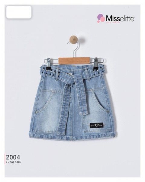 Джинсовая Юбка Для Девочки Misselitte (3-4-5-6-7лет) 