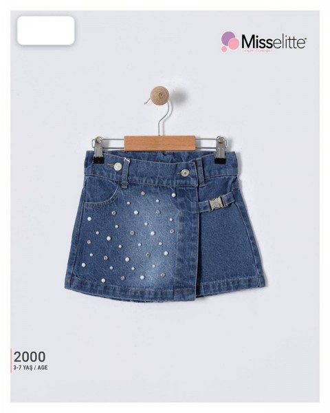 Джинсовая Юбка Для Девочки Misselitte (3-4-5-6-7лет) 