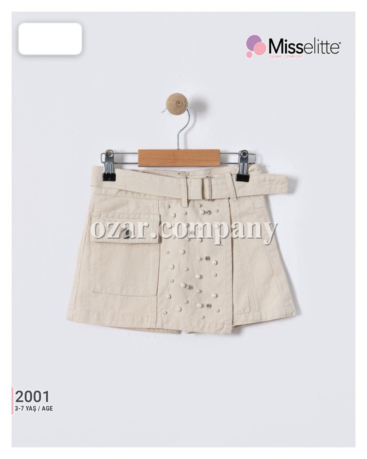 Джинсовая Юбка-Шорты Для Девочки Misselitte (3-4-5-6-7лет) 