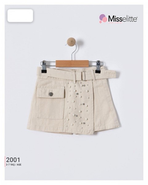 Джинсовая Юбка-Шорты Для Девочки Misselitte (3-4-5-6-7лет) 