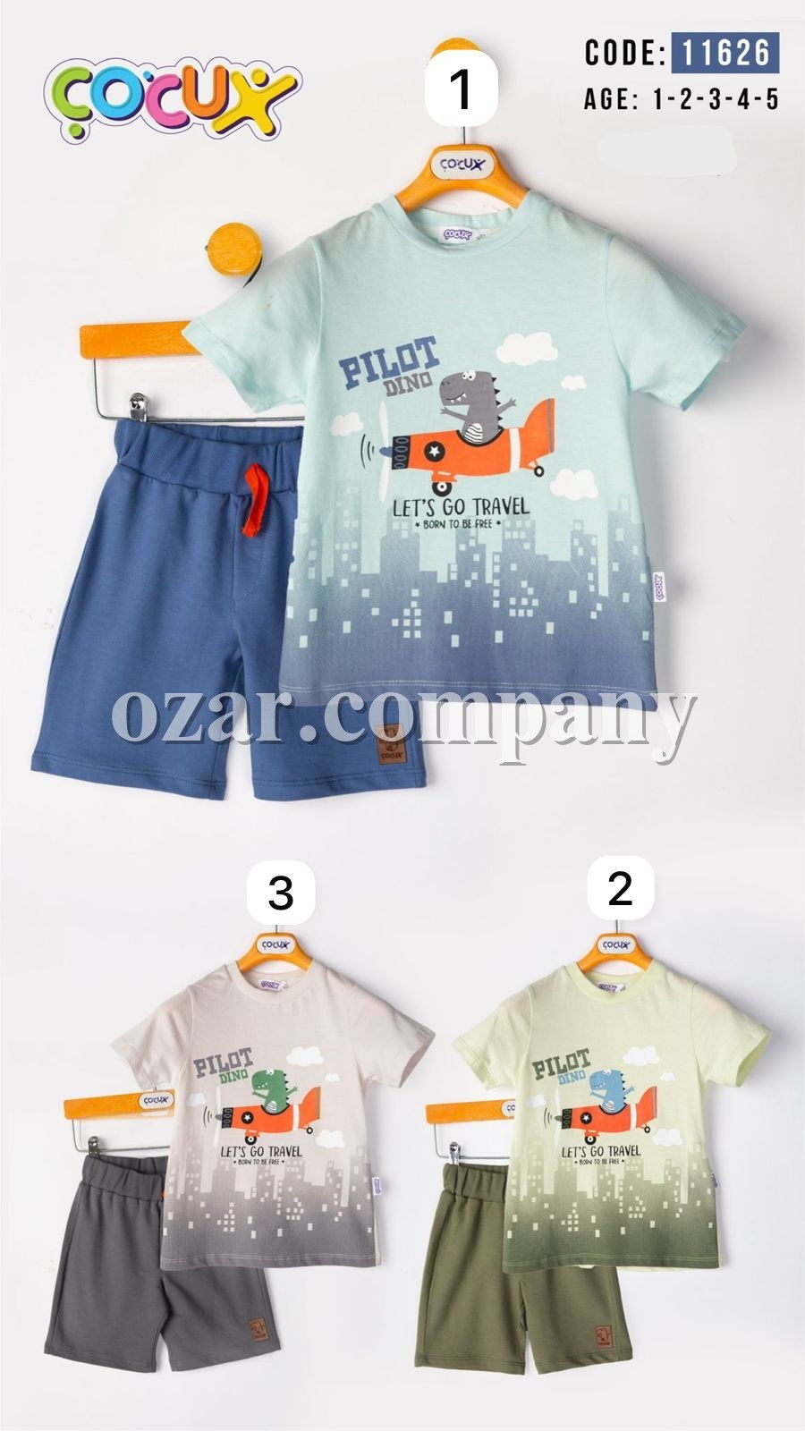 Костюм Для Мальчика Cocux (1-2-3-4-5лет) 