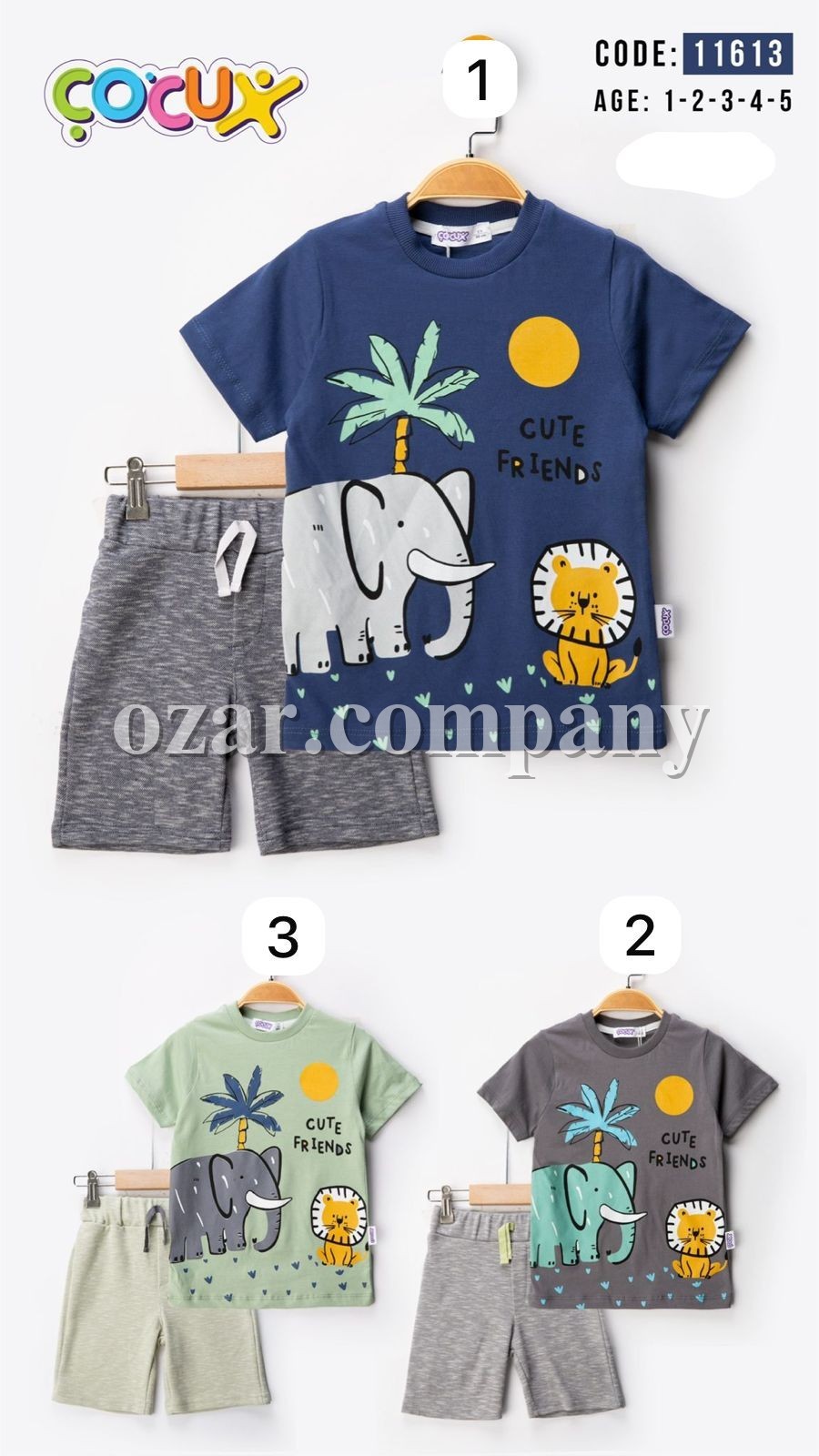 Костюм Для Мальчика Cocux (1-2-3-4-5лет) 