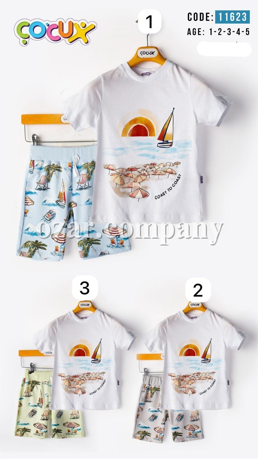 Костюм Для Мальчика Cocux (1-2-3-4-5лет) 