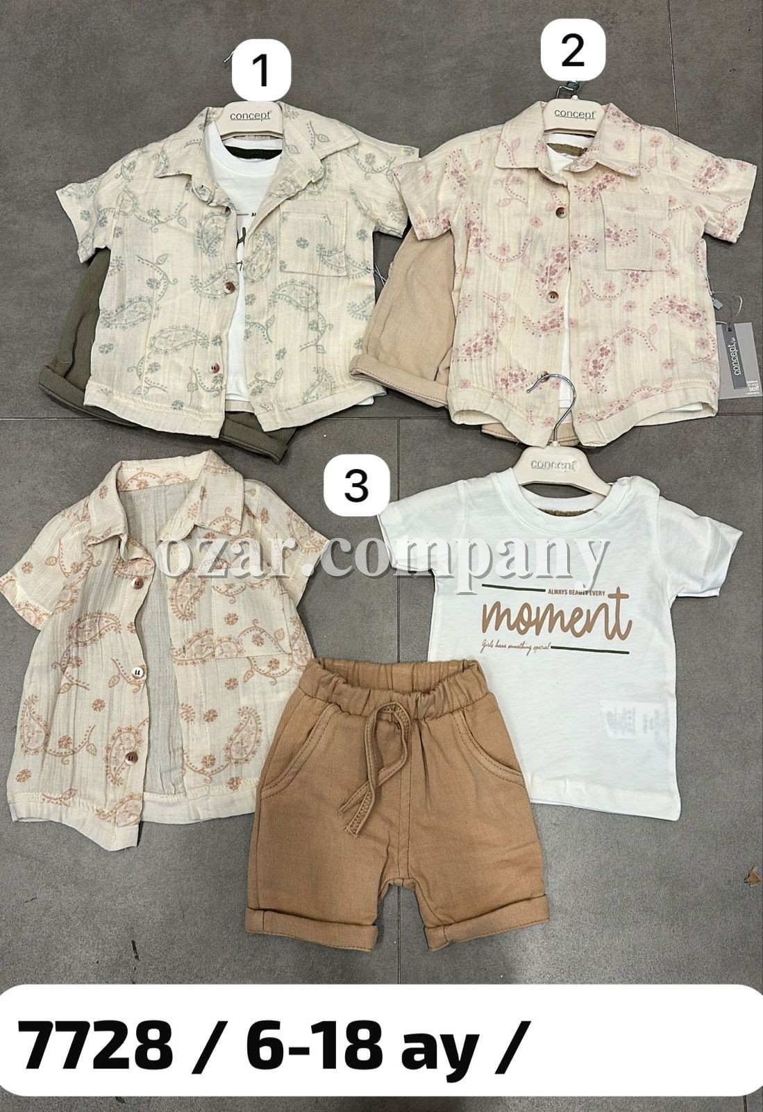 Костюм Тройка Для Мальчика Concept (6-9-12-18мес.)