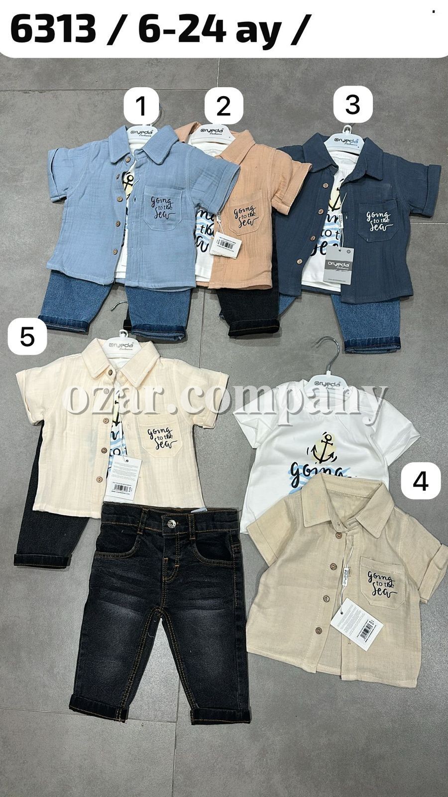 Костюм Тройка Для Мальчика Oryeda (9-12-18-24мес.)