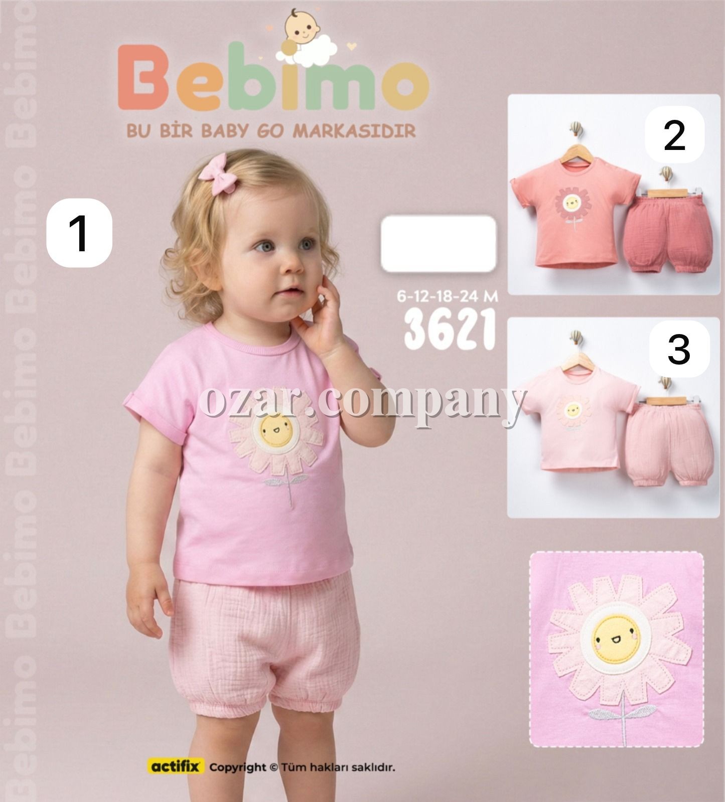 Костюм Для Девочки Bebimo (6-12-18-24мес.)