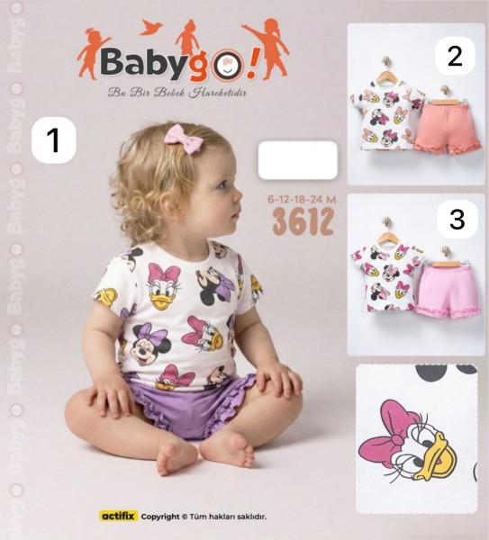 Костюм Для Девочки Babygo (6-12-18-24мес.)