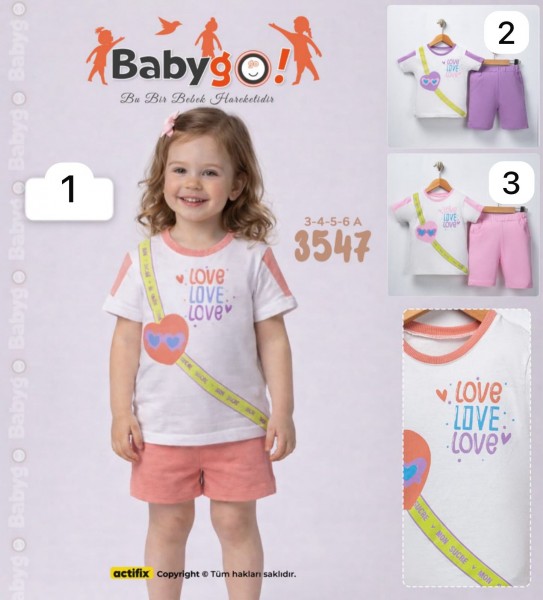 Костюм Для Девочки Babygo (3-4-5-6лет) 