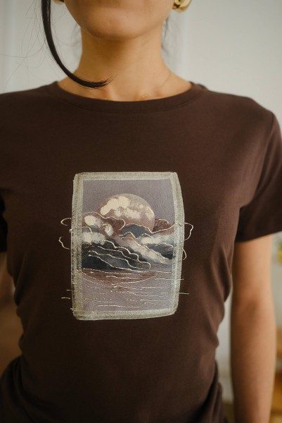 Женская Футболка Trikotto