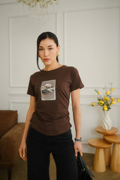 Женская Футболка Trikotto