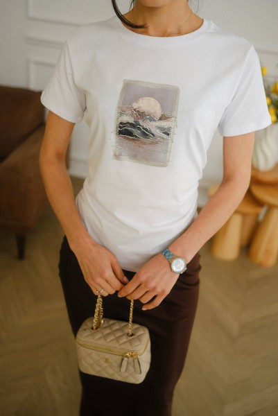 Женская Футболка Trikotto