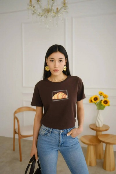 Женская Футболка Trikotto