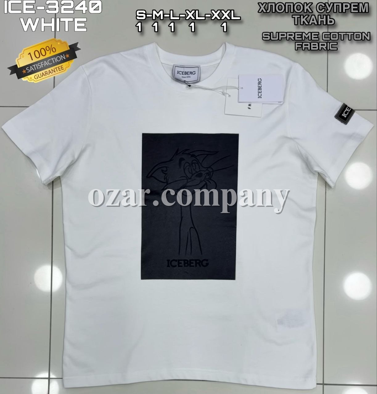 Мужская Футболка Iceberg