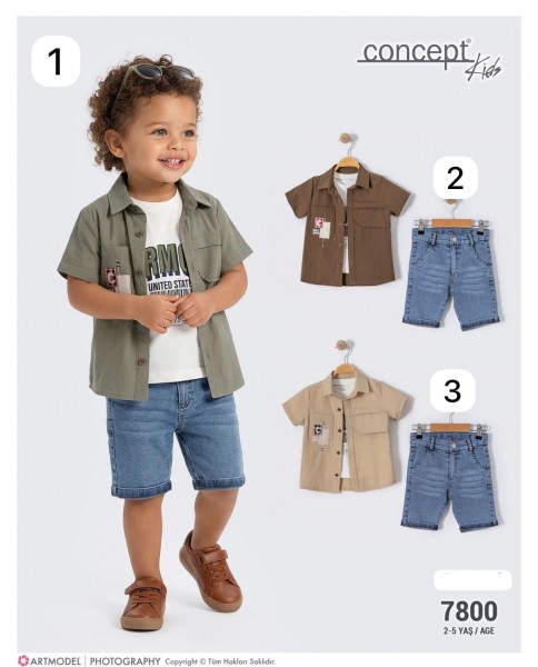 Костюм Тройка Для Мальчика Concept (2-3-4-5лет)