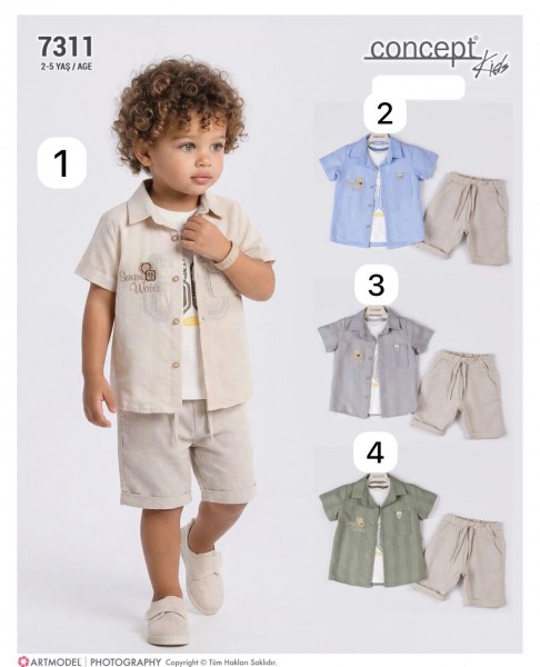 Костюм Тройка Для Мальчика Concept (2-3-4-5лет)