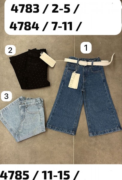 Джинсы Для Девочки City Wear (2-3-4-5лет)
