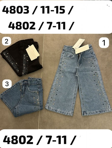 Джинсы Для Девочки City Wear (7-8-9-10-11лет)