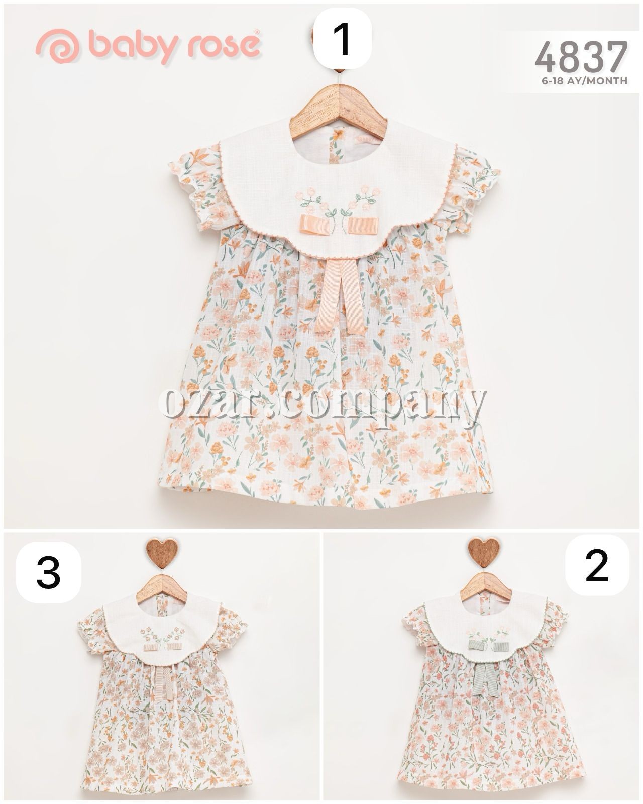 Платье Для Девочки Baby Rose (6-9-12-18мес.)