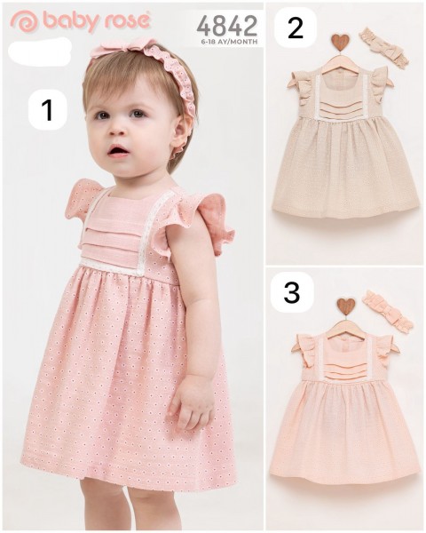 Платье Для Девочки Baby Rose (6-9-12-18мес.)
