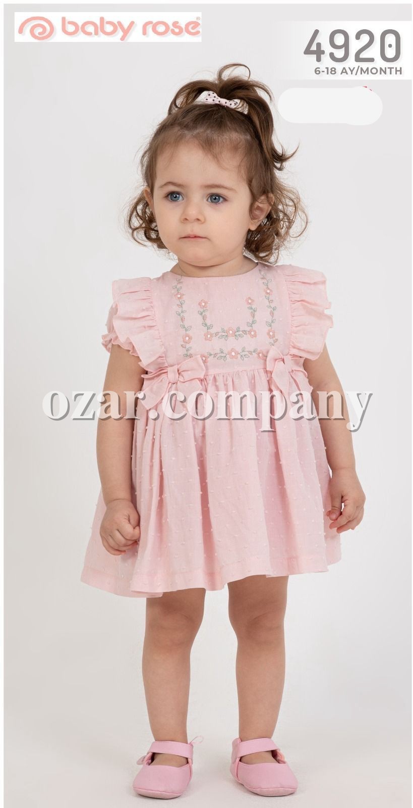 Платье Для Девочки Baby Rose (6-9-12-18мес.)