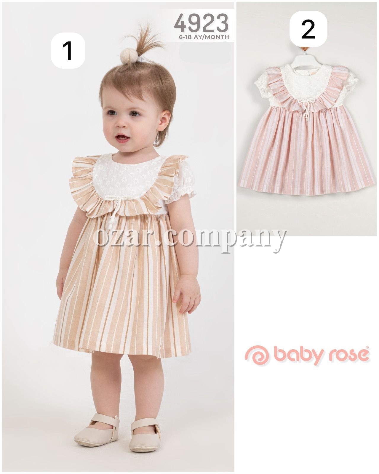 Платье Для Девочки Baby Rose (6-9-12-18мес.)