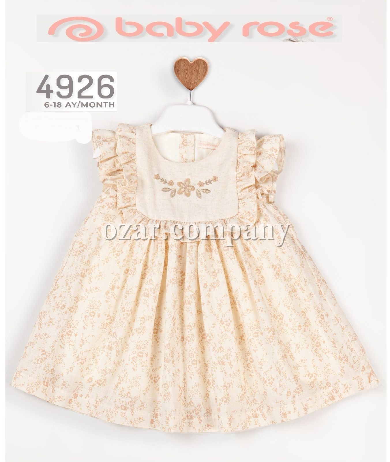 Платье Для Девочки Baby Rose (6-9-12-18мес.)
