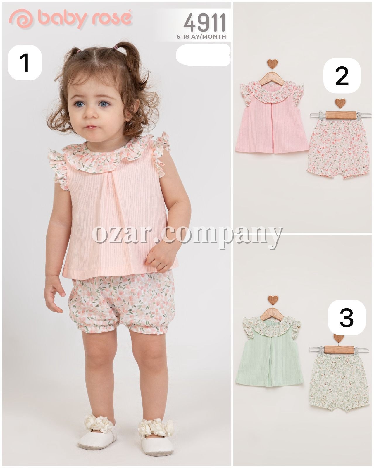 Костюм Для Девочки Baby Rose (6-9-12-18мес.)