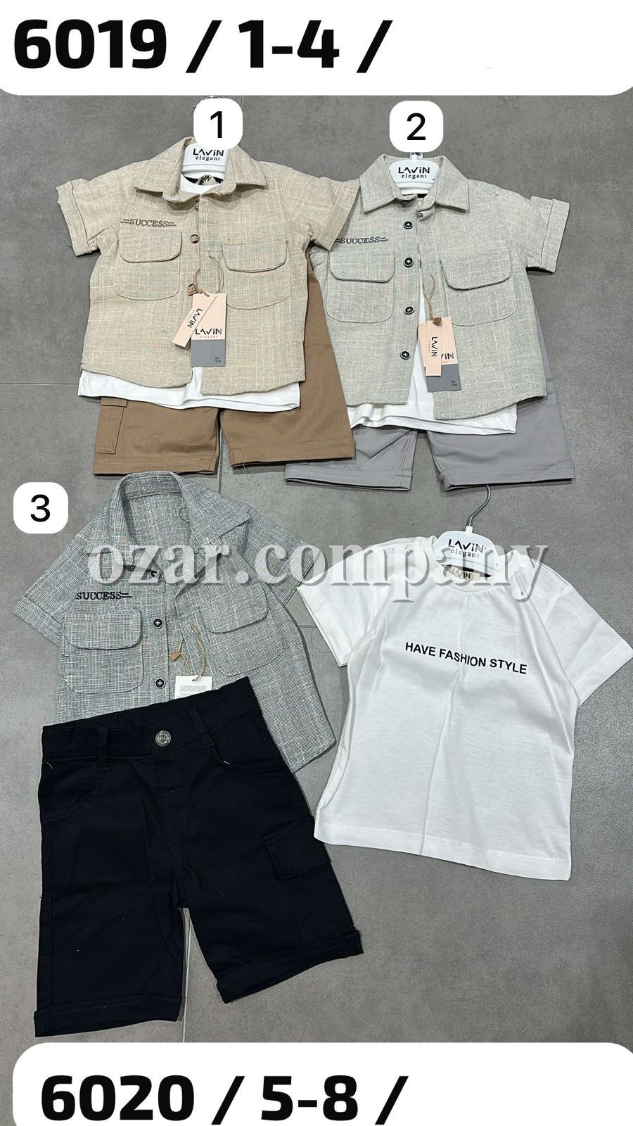 Костюм Тройка Для Мальчика Lavin (1-2-3-4лет) 