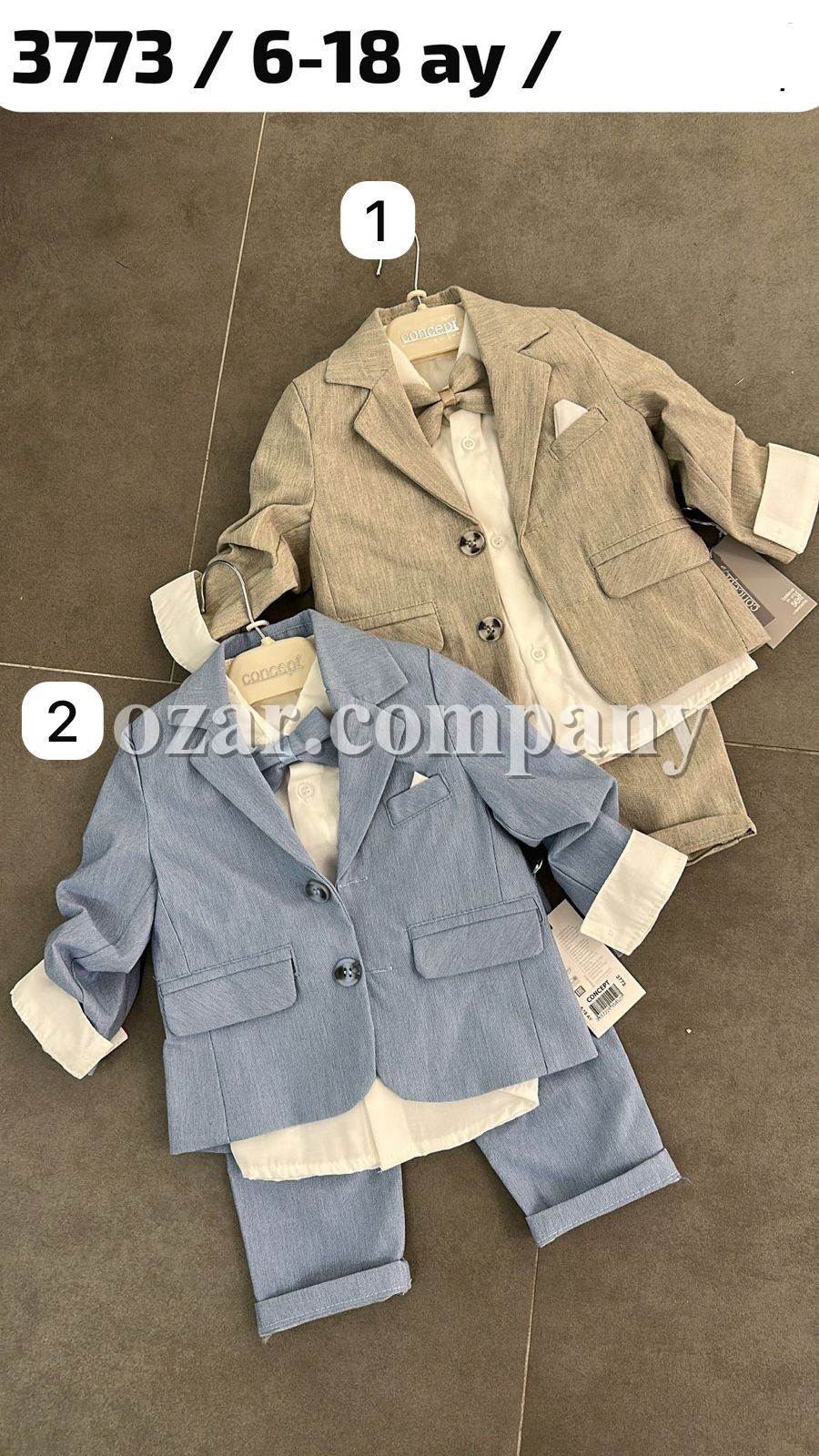 Костюм Тройка Для Мальчика Concept (6-9-12-18мес.)