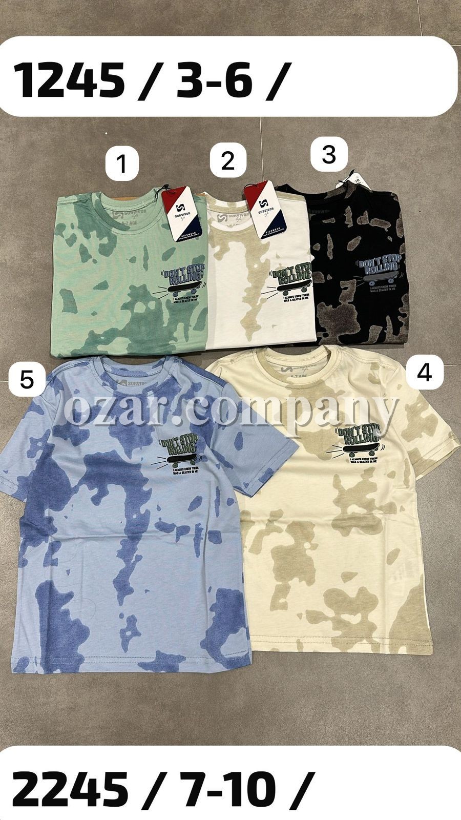 Футболка Для Мальчика Survivor (7-8-9-10лет) 