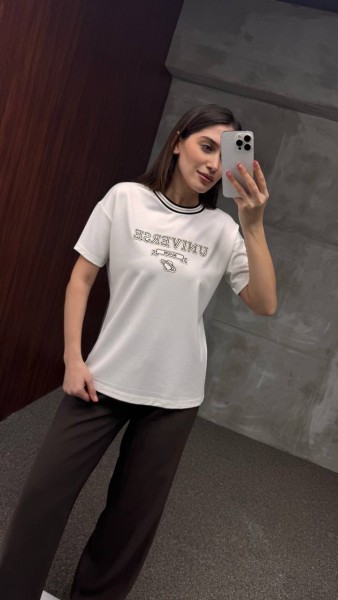 Женская Футболка Cute