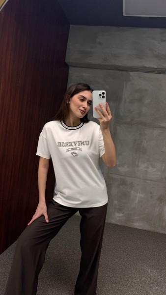 Женская Футболка Cute