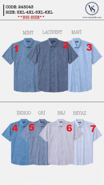 Мужская Рубашка Vip Stendo (Большие размеры)