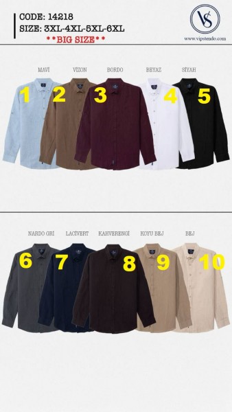 Мужская Рубашка Vip Stendo (Большие размеры)