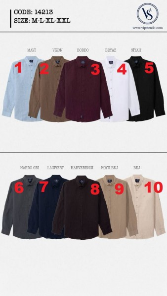 Мужская Рубашка Vip Stendo