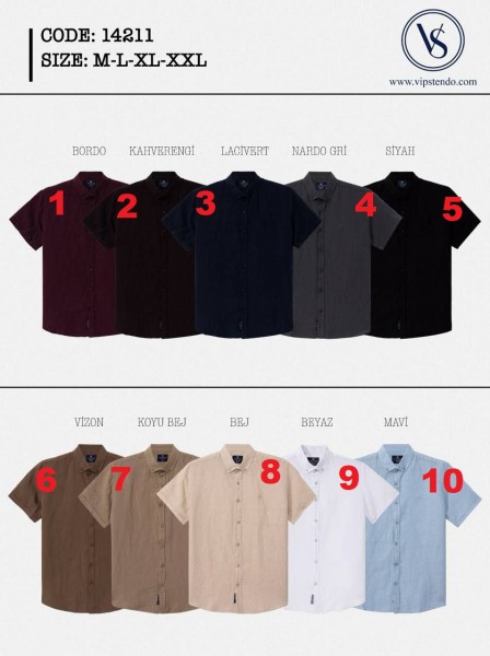 Мужская Рубашка Vip Stendo