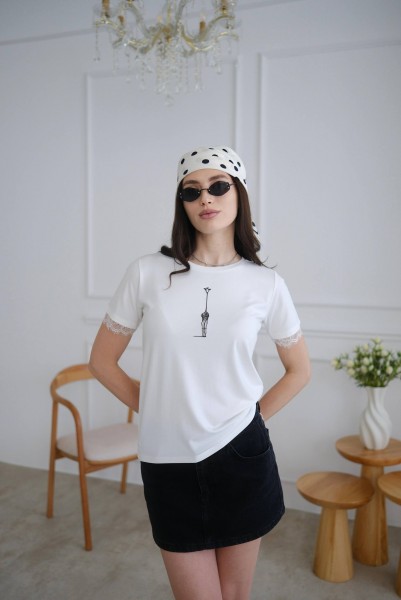 Женская Футболка Trikotto