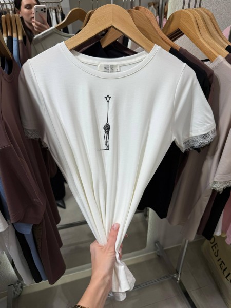 Женская Футболка Trikotto