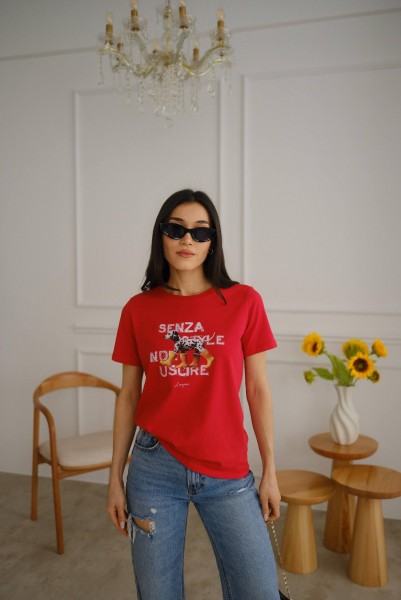 Женская Футболка Trikotto