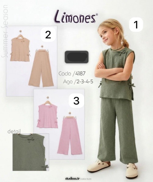 Костюм Для Девочки Limones (2-3-4-5лет)