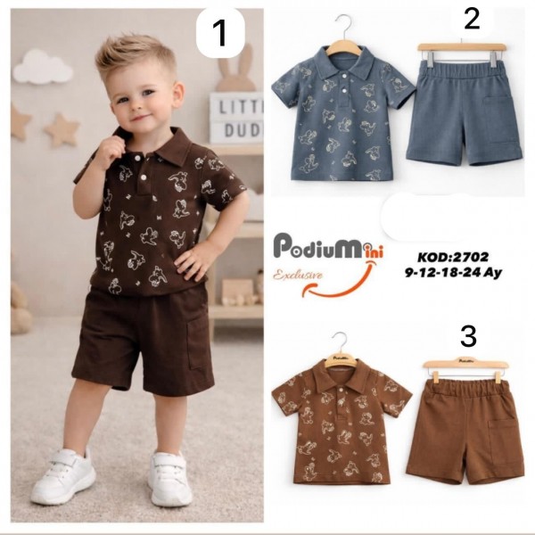 Костюм Для Мальчика PodiuMini (9-12-18-24мес.)