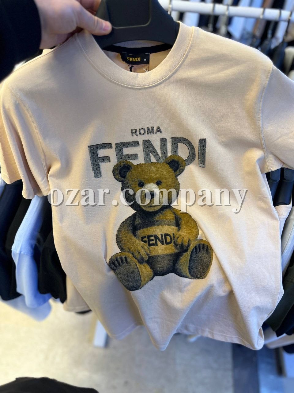Мужская Футболка Fendi