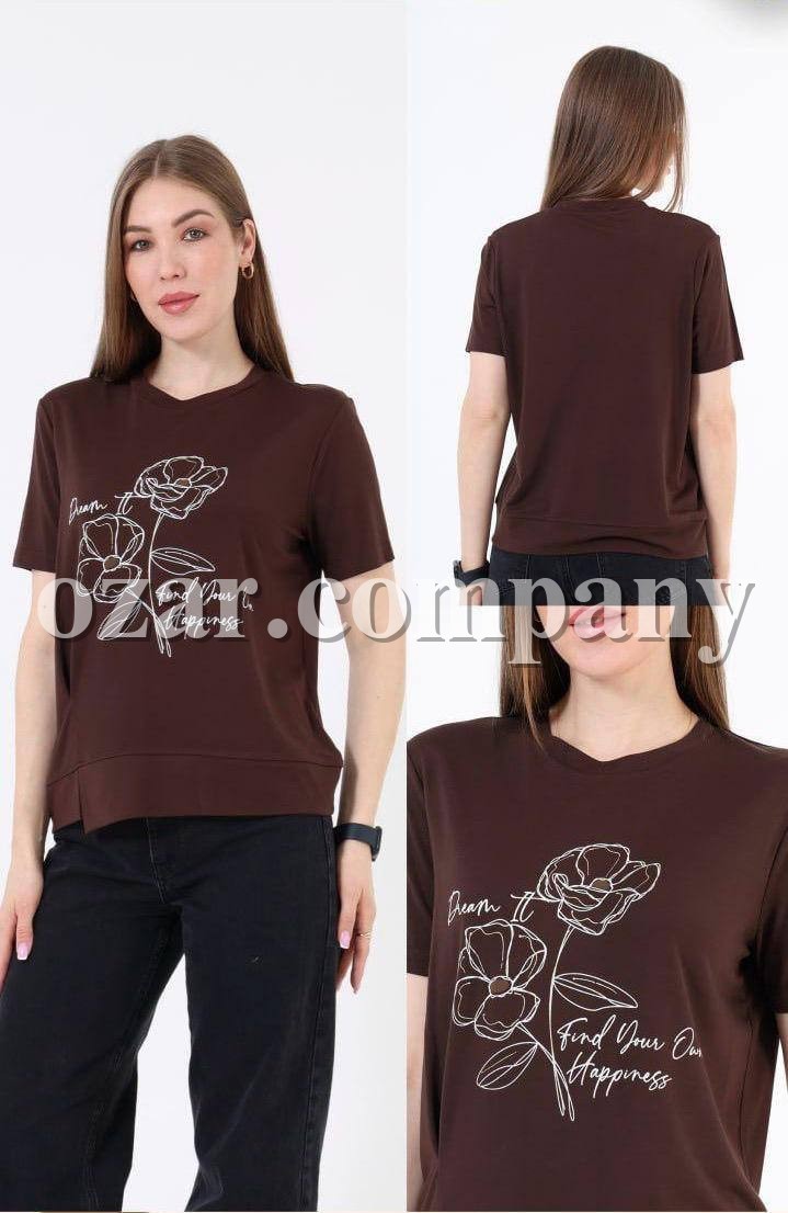 Женская Футболка Cute