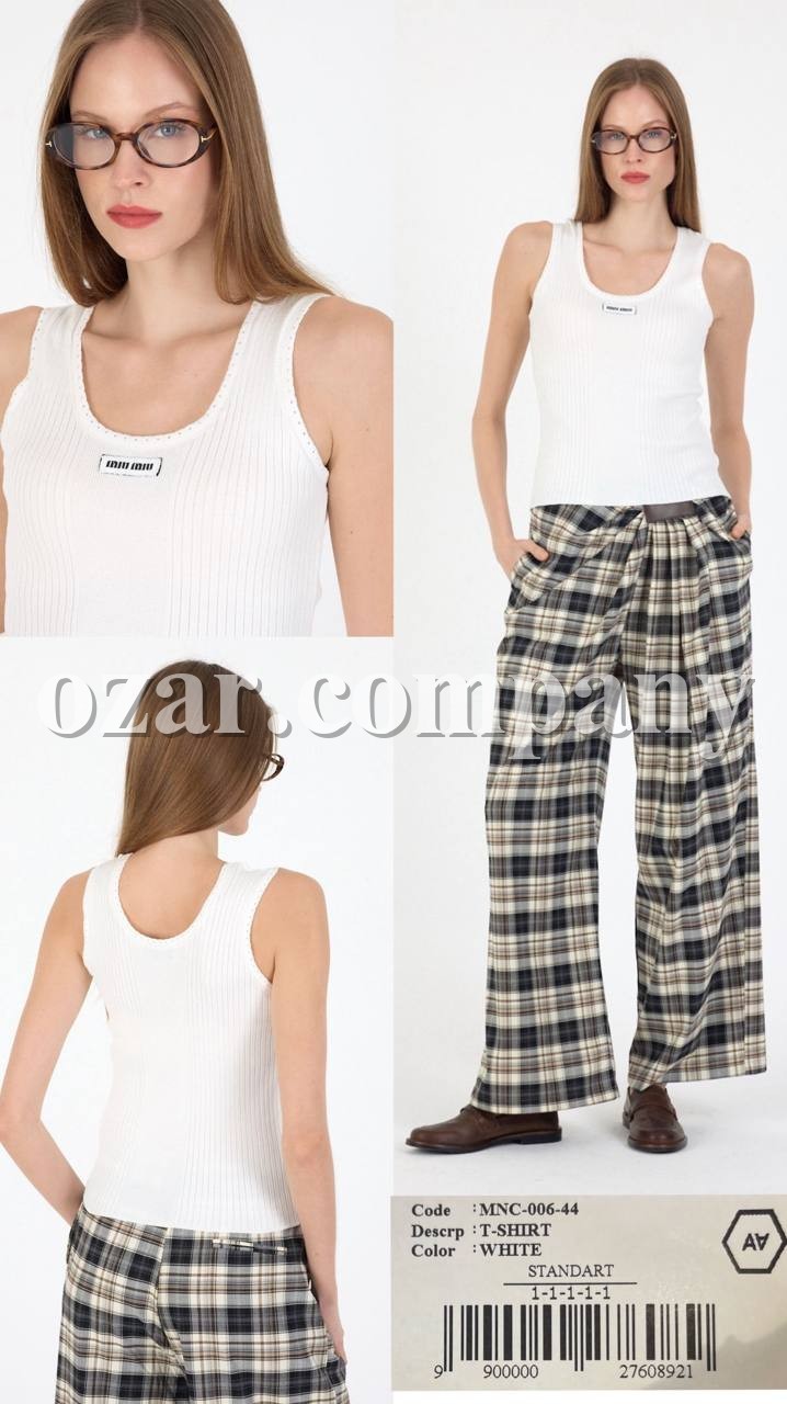 Женская Трикотажная Mайка A.M.N.