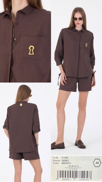 Женская Рубашка A.M.N.